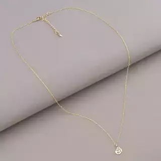 Підвіска Love Xuping Фіаніт 46 см (позолота 18к рожева)