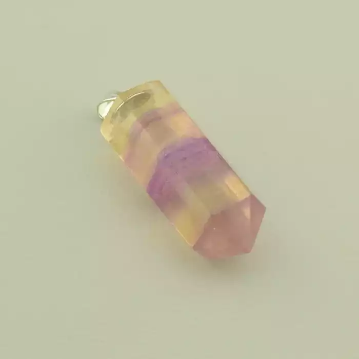 🏷️️ Кулон Флюоріт 40x13мм. ss_106596