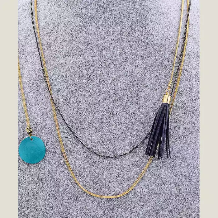 🏷️️ Підвіска FJ біжутерний сплав 60 см ss_34411