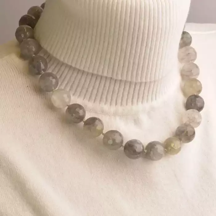 🏷️️ Намисто Кварц 45 см. ss_92600