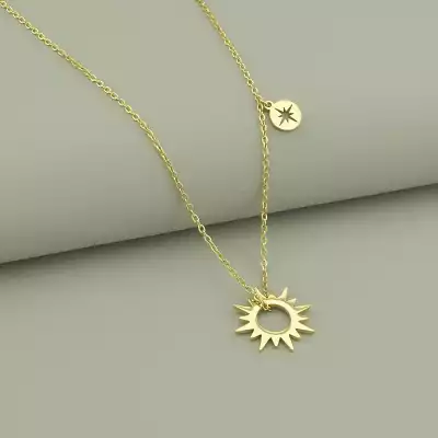 🏷️️ Підвіска сонце Xuping 42 см (позолота 18к лимонна) F-95582