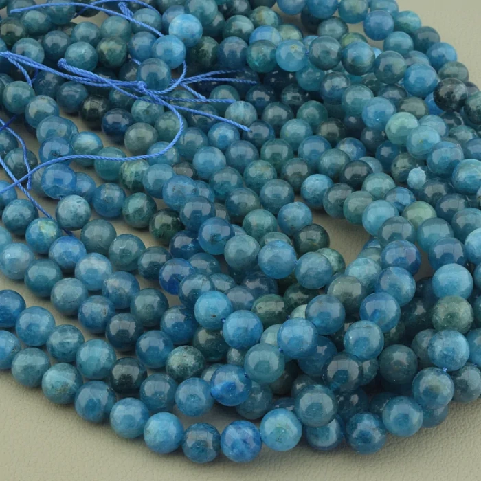 🏷️️ Нитка Апатит 38 см. 8мм. (без застібки) ss_103196