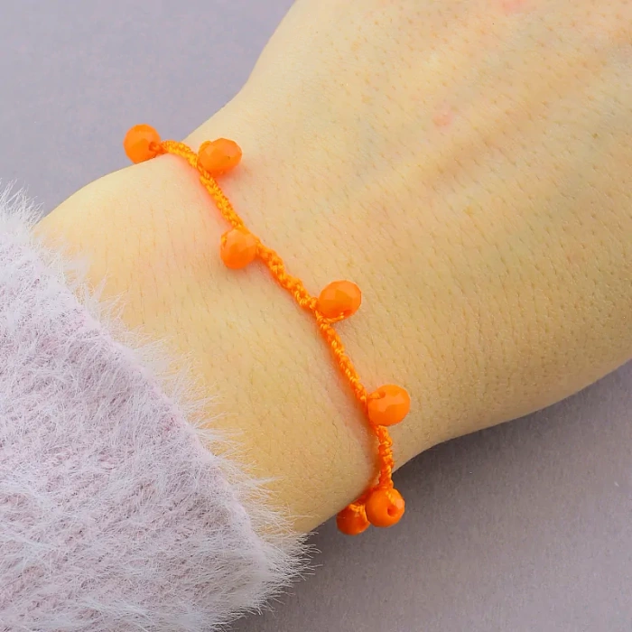 🏷️️ Браслет Чеський кришталь 18 см ss_29564