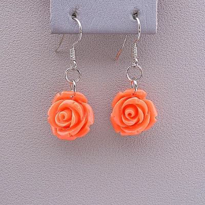 Сережки полімерна глина