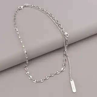 Підвіска Xuping 44 см (родій)