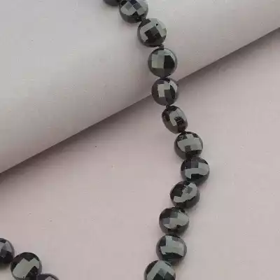 🏷️️ Намисто коротке Турмалін 44 см срібло (925) F-106389