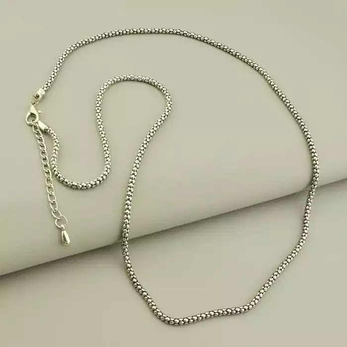 🏷️️ Ланцюжок з карабіном Метал 70 см ss_106597