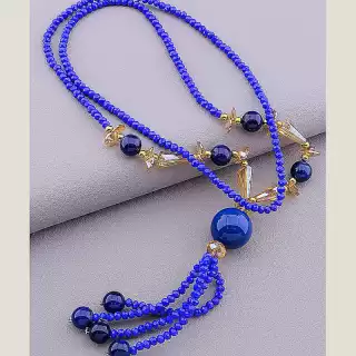 Намисто Чеський кришталь 80 см