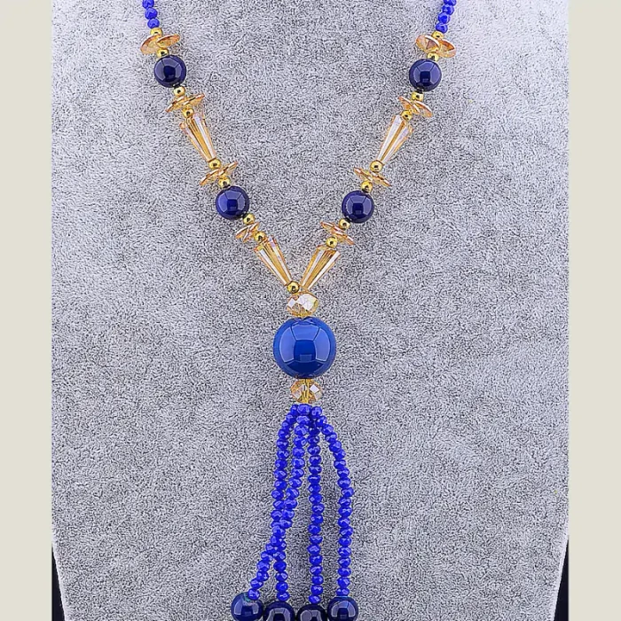 🏷️️ Намисто Чеський кришталь 80 см ss_15520