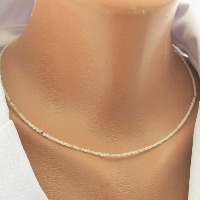 🏷️️ Підвіска Сонячний камінь срібло (925 проба) 42 см. ss_101565