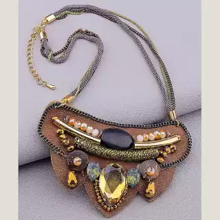 Підвіска замш 45 см Hand Made