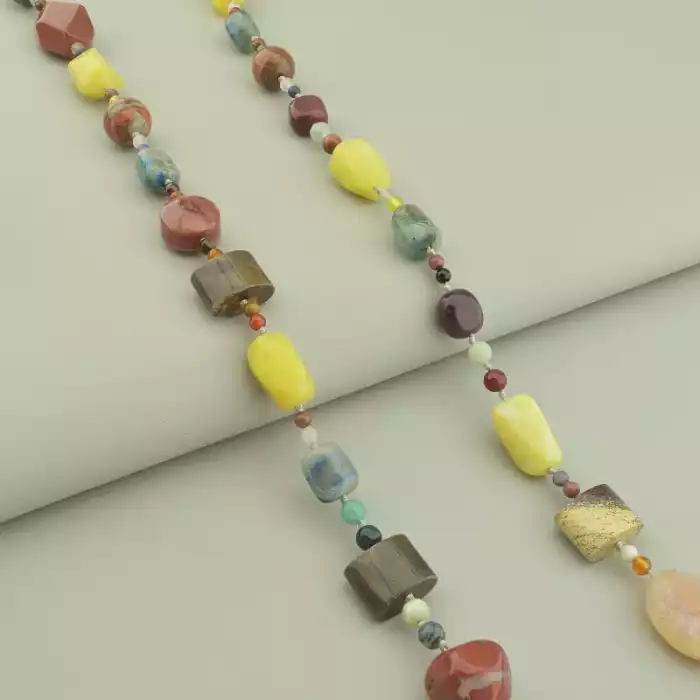 🏷️️ Намисто Самоцвіти 140 см. ss_97796