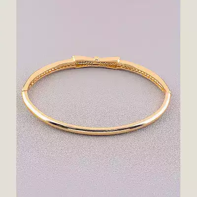 🏷️️ Браслет шарнірний Xuping Фіаніт 17 см (позолота 18к) F-58627