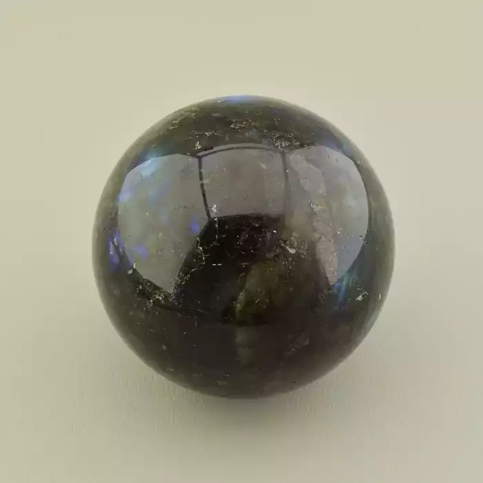 🏷️️ Куля лабрадор (69х69 мм, одиничний екземпляр, сірий) ss_105374