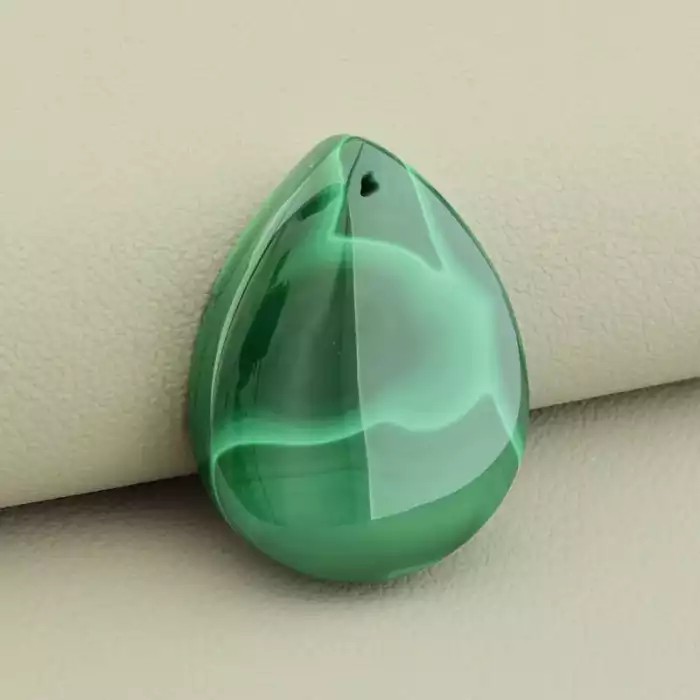 🏷️️ Кулон Малахіт 38x30мм. F-106288