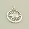 🏷️️ Кулон Ярило Фіаніт 22х22мм. (родій) F-106496