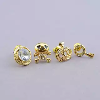 Сережки 3 пар (Кольори на фото)