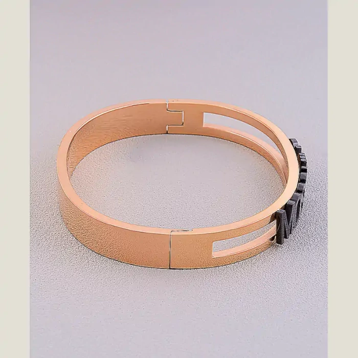 🏷️️ Браслет шарнірний Stainless Steel 16 см (позолота 18к) ss_50906