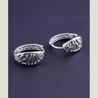 Сережки кільця Xuping (родій)