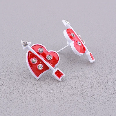 Сережки Fashion емаль