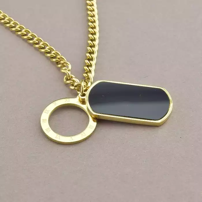 🏷️️ Підвіска Xuping емаль 40 см (позолота 14k лимонна) ss_93431