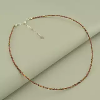 Підвіска Гранат срібло (925 проба) 42 см.