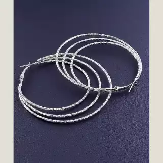 Сережки з французьким замком Fashion 55х2 мм