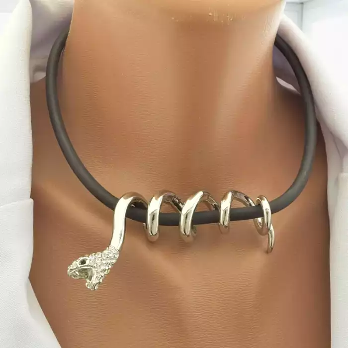 🏷️️ Підвіска+Сережки Фіаніт 40 см. ss_104153