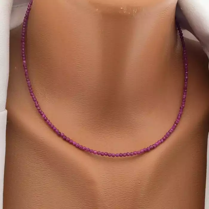 🏷️️ Підвіска Рубін 42 см срібло (925) F-105782