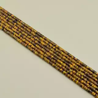 Намистини Тигрове око 38 см (без застібки)