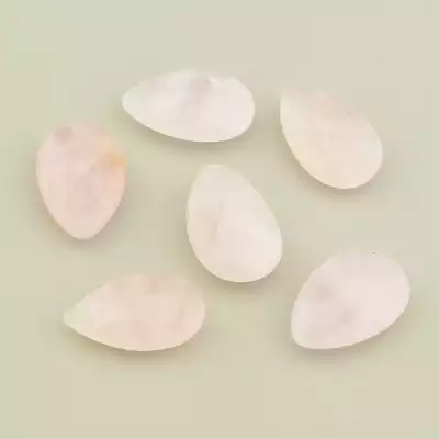 Кулон Рожевий кварц 25x15мм.