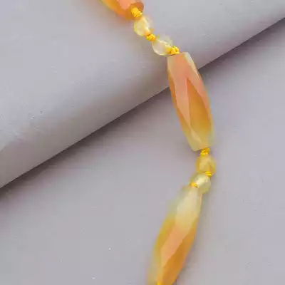 🏷️️ Намисто Сердолік 50 см. F-92345