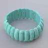 🏷️️ Браслет резинка Бірюза 20 см. F-99591