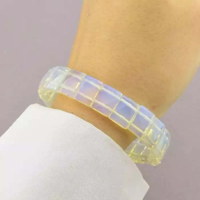 🏷️️ Браслет Місячний камінь 20 см ss_64683