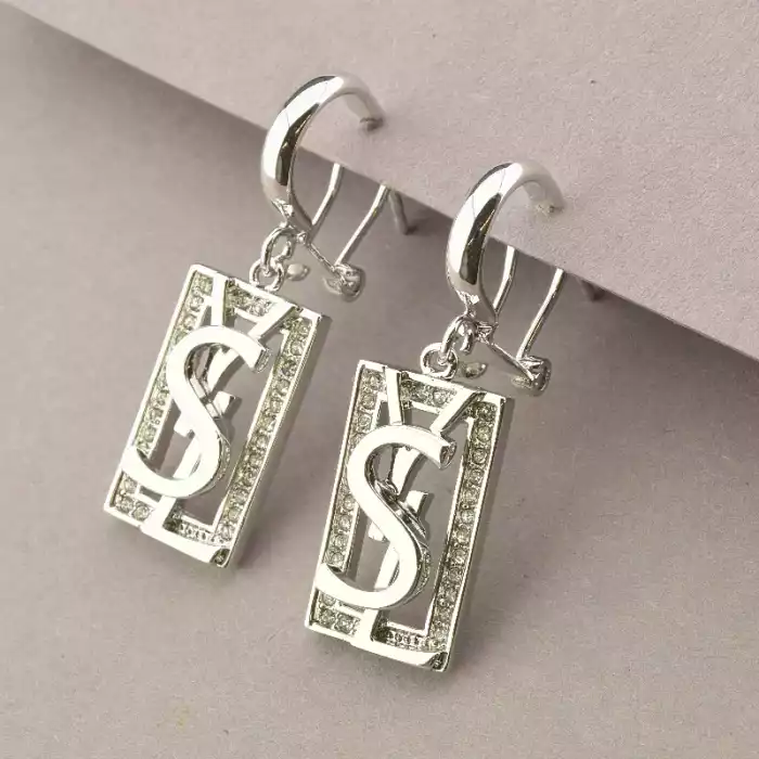 🏷️️ Підвіска + Сережки Фіаніт 46 см. (родій) ss_93547