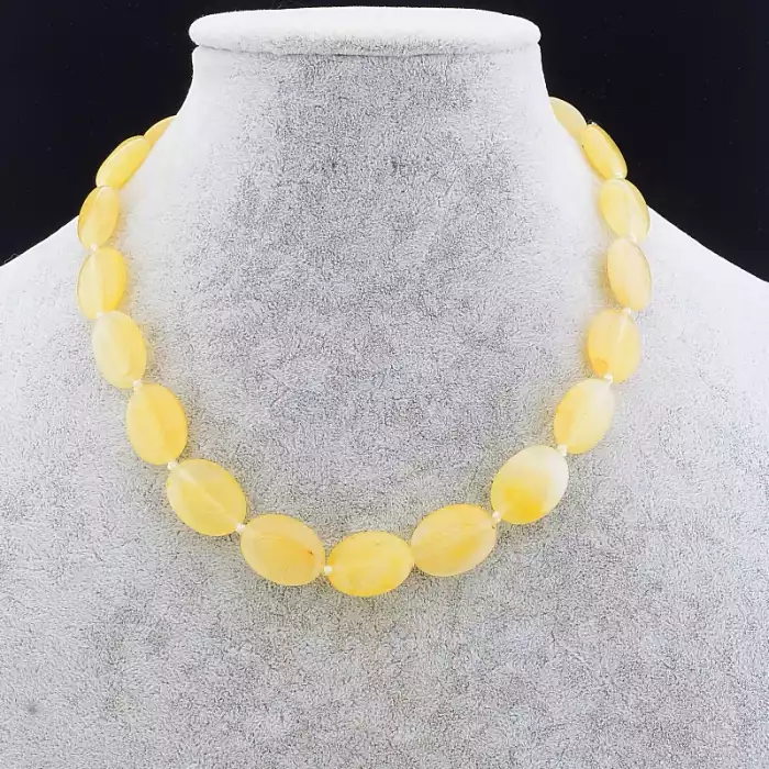 🏷️️ Намисто Яшма 43 см. ss_86421