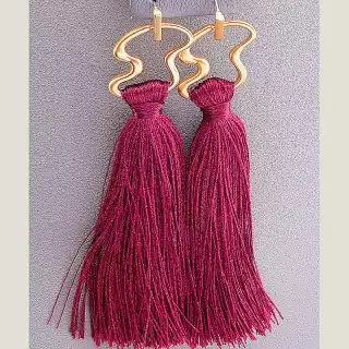 Сережки пусети Нитки FJ