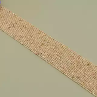 Намистини Сонячний камінь, Волосатик 40 см. 2мм. на нитці (натуральне каміння, без застібки)