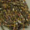 🏷️️ Намистини Яшма 38 см. на нитці (натуральне каміння, без застібки) F-103407