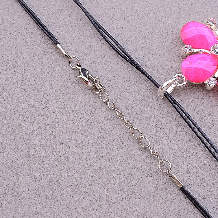 🏷️️ Підвіска квітка Стрази 46 см ss_78918