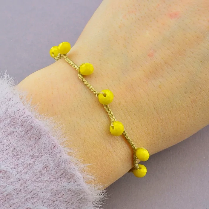 🏷️️ Браслет Чеський кришталь 2, 6 г ss_29567