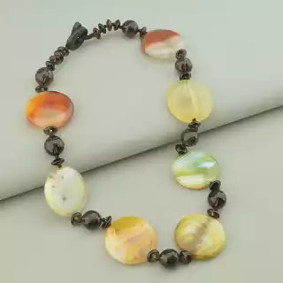 Намисто Сердолік, Агат 45 см