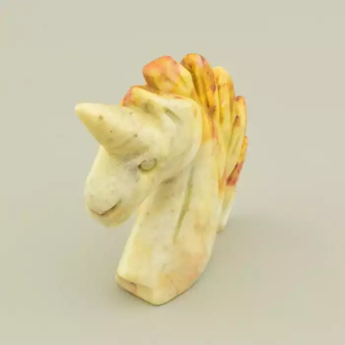 🏷️️ Мінерал яшма Єдиноріг (60х50 мм, коричневий, сірий, бежевий, природні дефекти) ss_105275