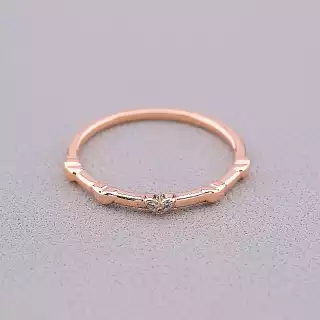 Каблучка Xuping Фіаніт (позолота 18к)