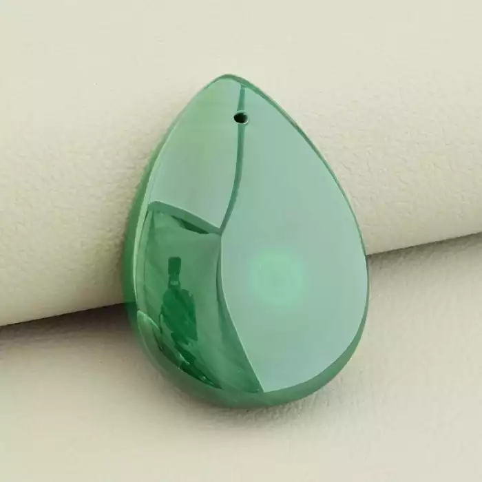 🏷️️ Кулон Малахіт 40x30мм. F-105479