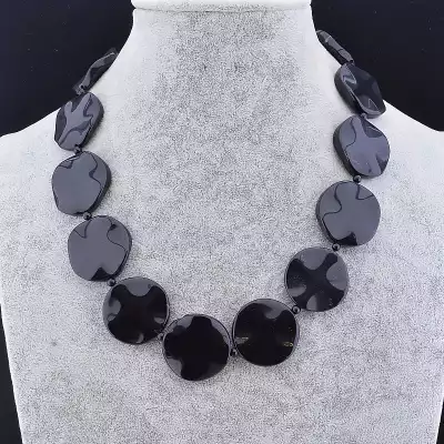 🏷️️ Намисто Агат 48 см. F-91710