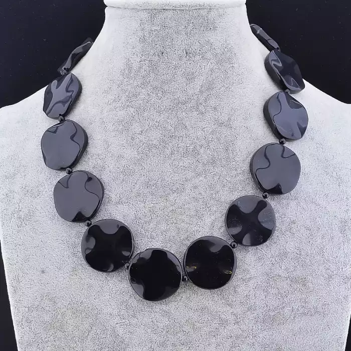 🏷️️ Намисто Агат 48 см. ss_91710