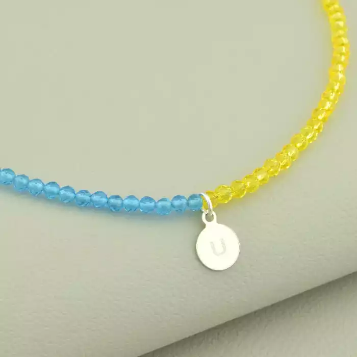 🏷️️ Підвіска Шпінель срібло (925 проба) 38 см. ss_98683