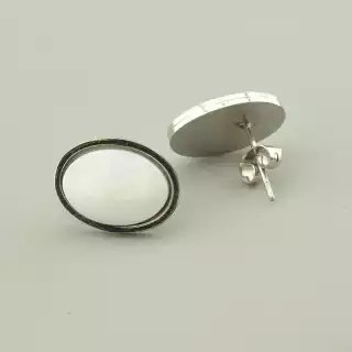 Сережки пусети Перламутр