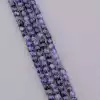 🏷️️ Намистини Іоліт 39 см на нитці (натуральне каміння, без застібки) грановані квадратні F-83804